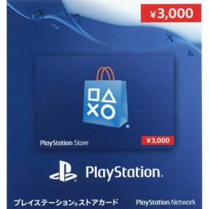 PSN CARD 3000 YEN | PLAYSTATION NETWORK (JP Account)