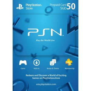 PSN CARD 50 SGD | PLAYSTATION NETWORK (SG Account)