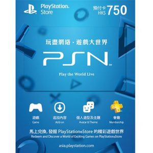 PSN CARD 750 HKD | PLAYSTATION NETWORK (HK Account)