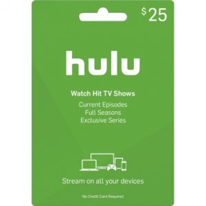 Hulu Gift Card (USD $25)