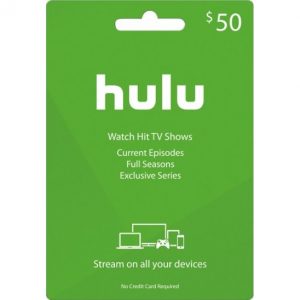 Hulu Gift Card (USD 50)