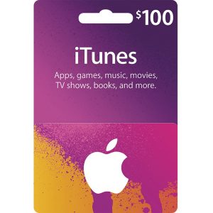 iTunes Card (USD 100 / for US accounts only)