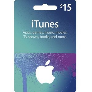 iTunes Card (USD 15 / for US accounts only)
