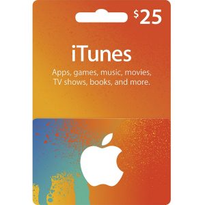 iTunes Card (USD 25 / for US accounts only)