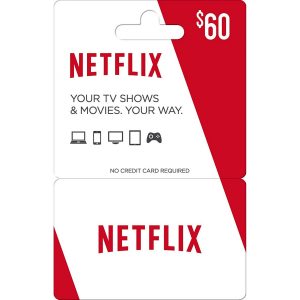 Netflix Gift Card 60 USD | US Account