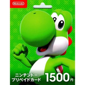 Nintendo eShop Card 1500 YEN | Japan Account