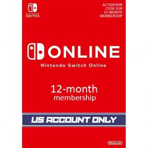 Nintendo Switch Online 12-Month Individual Membership | US Account