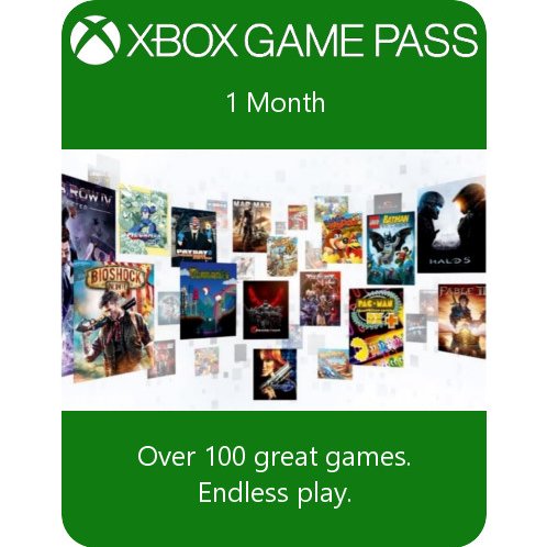 Buy Xbox Game Pass for Console — Console 1 Month