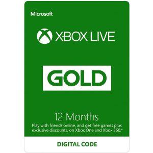 XBOX LIVE GOLD 12 MONTH Membership GLOBAL