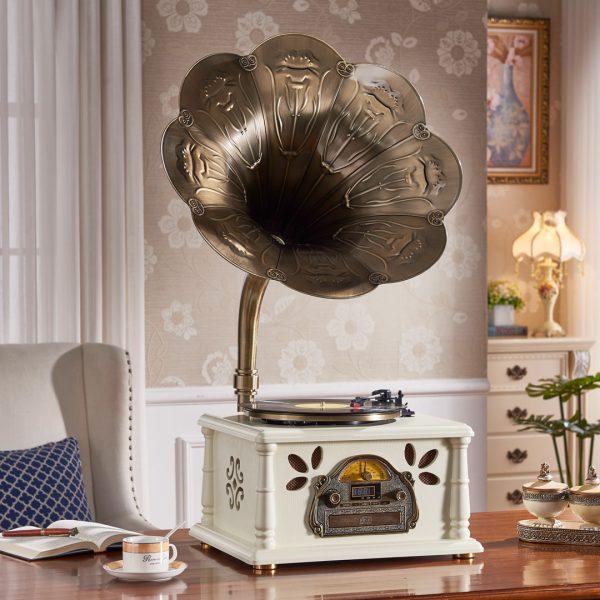 gramophone white