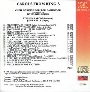 Carols from King’s David Willcocks