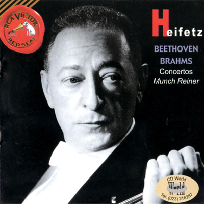 Jascha Heifetz - BeethovenBrahms Concertos