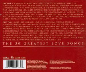 Elvis Presley – The 50 Greatest Love Songs