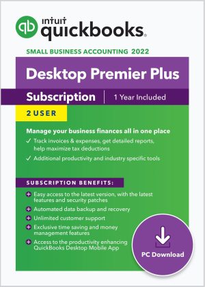 QuickBooks Desktop Premier Plus 2022