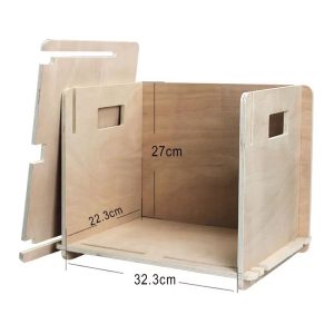 Self-Assemble Plywood Storage Case