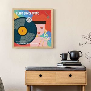 Vinyl records Albums Frame Display