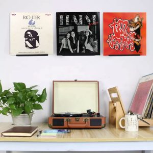 Vinyl Record ON-WALL Shelf Stand