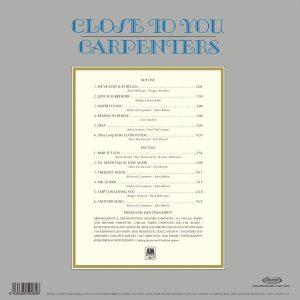 The Carpenters Close To You (LP)