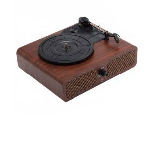 Wooden Turntable Player