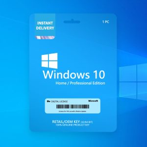 Windows 10 Professional 1PC [Retail Online]
