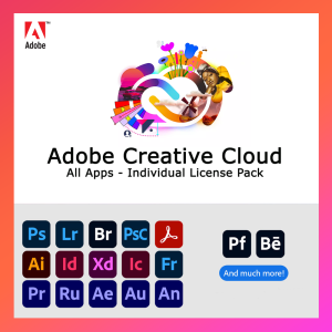 Adobe Creative Cloud All Apps Individual Pack License