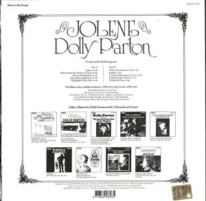 Dolly Parton Jolene 140g [LP]