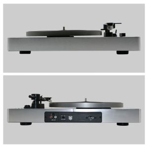 Belt Drive Turntable with Bluetooth Transmitter and USB to PC recording