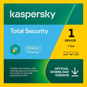 Kaspersky Total Security Global Key 1Year | 1 Device