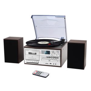 Multifunction Turntable with Speaker